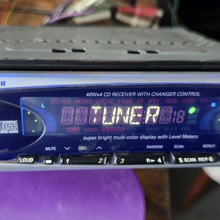 Магнитола Panasonic CQ-RX5000 MP3, AUX, CD 