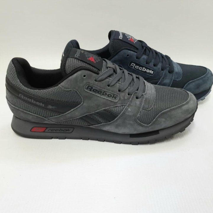 Кроссовки Reebok размеры 41-46 артикул 859 серый