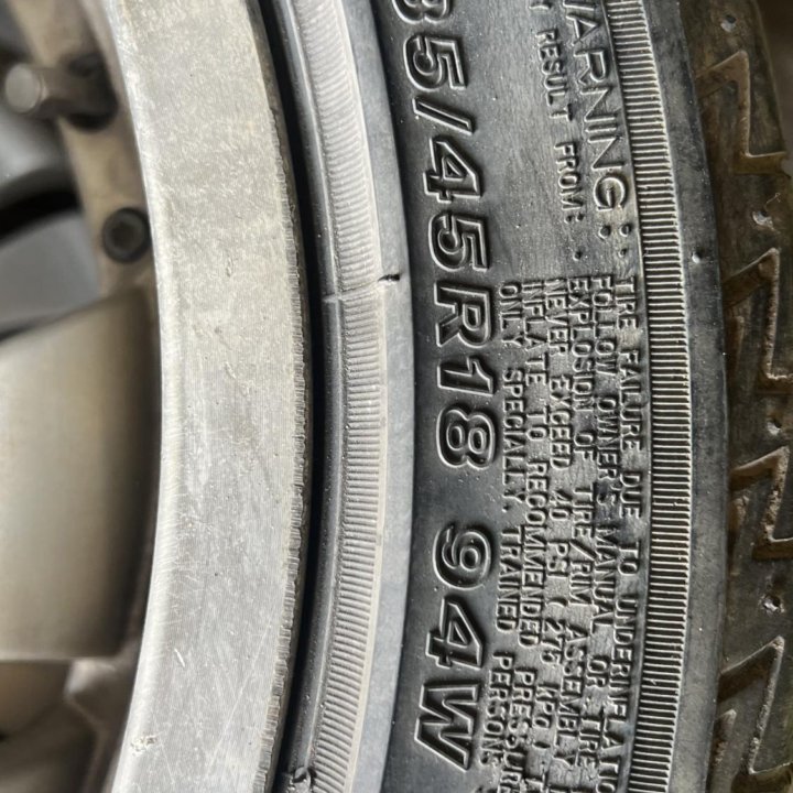 Литье с резиной 235/45 r 18