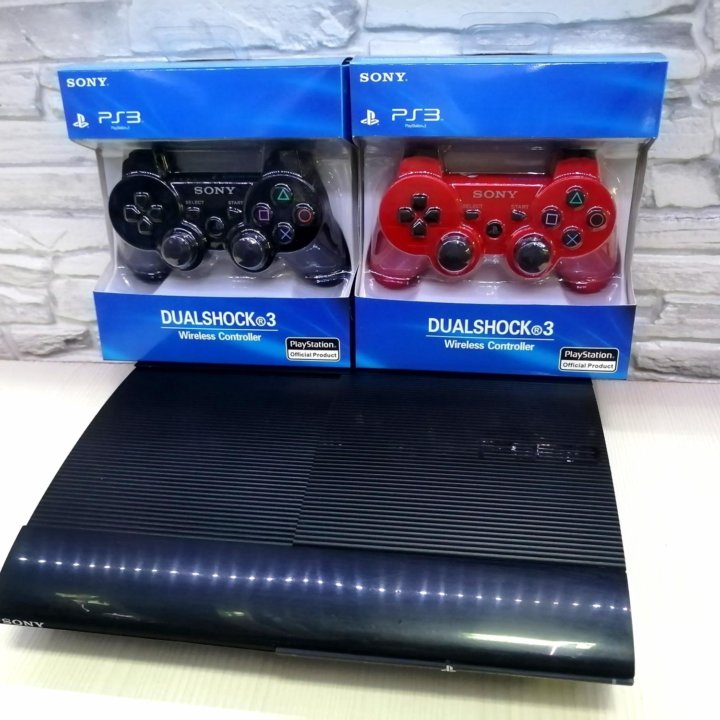 PS3 120GB (10игр ps3+20игр ps1)