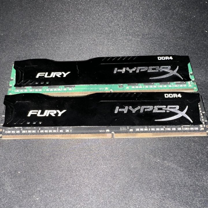 16Гб Kingston HyperX fury 3200мгц