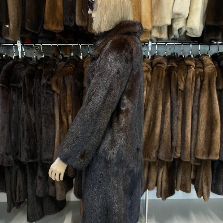 Kopenhagen fur. Греческая шуба из норки 54- 56 р.