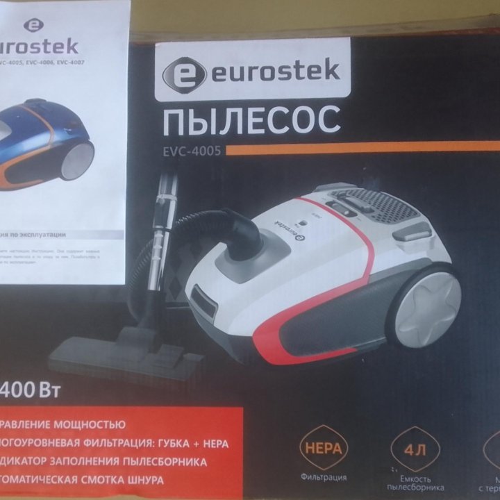 Пылесос eurostek 4005.