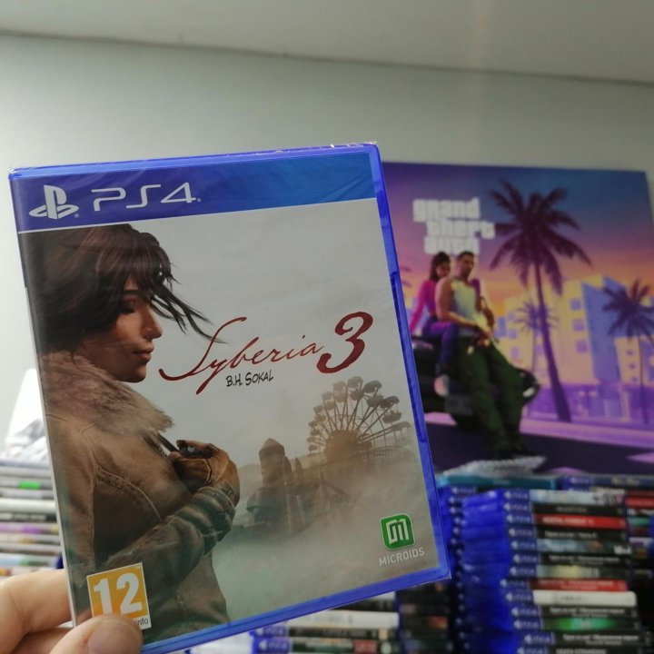 Syberia 3 Новый PS4, PS5