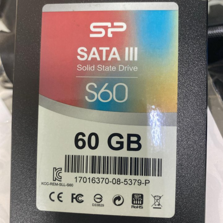 SSD накопитель Silicon Power s60 2.5” 60gb