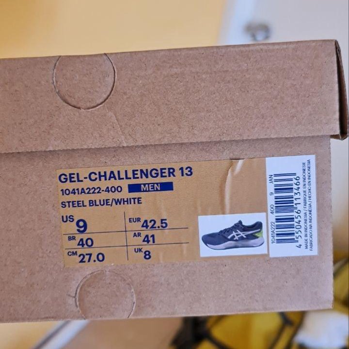 Asics gel challenger 13 (42,5 eur)