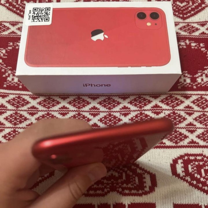 iPhone 11 128 Red 100% батарея