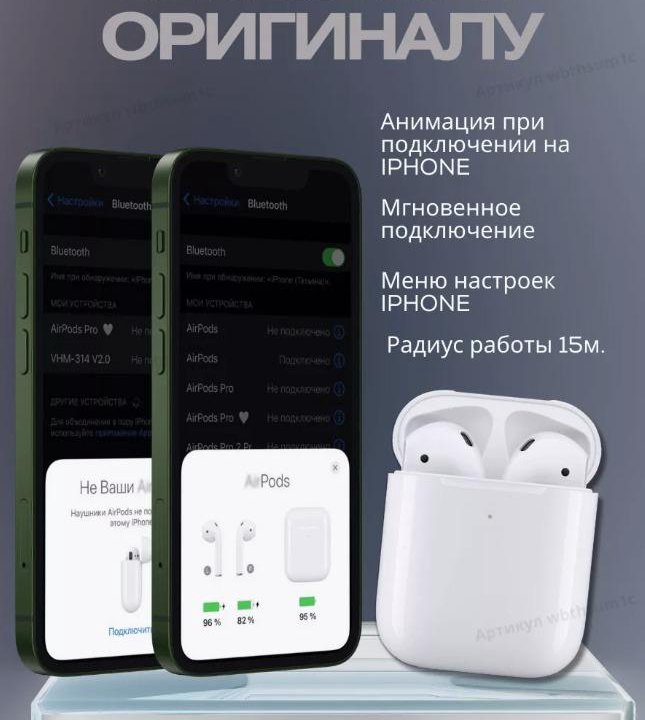  Поступление! Крутых наушников AirPods 2