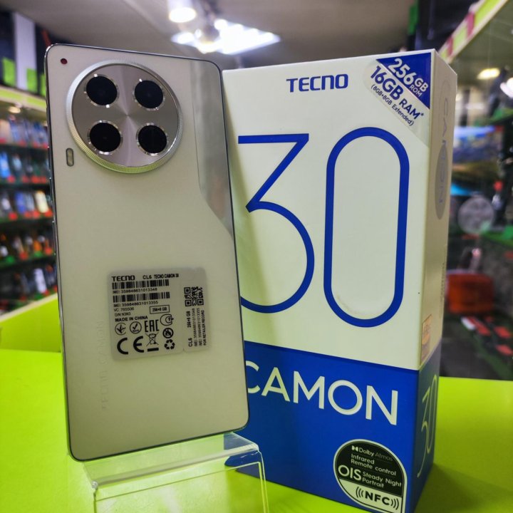 Tecno Camon 30 - 8/256Gb 5000mAh 6.8