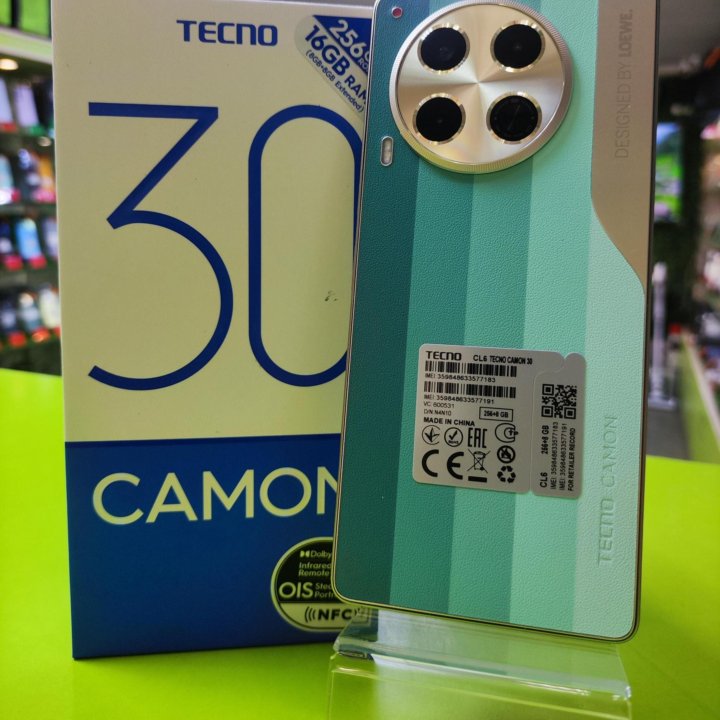 Tecno Camon 30 - 8/256Gb 5000mAh 6.8