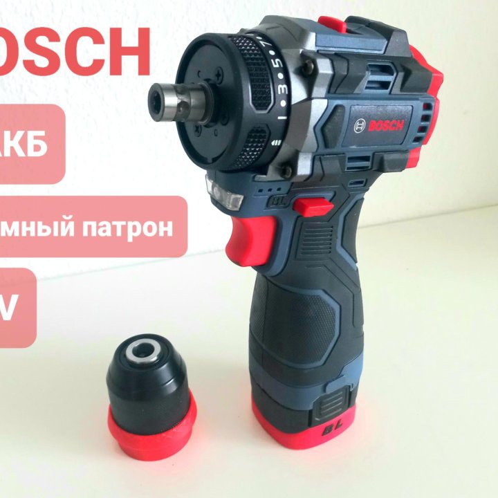 Шуруповерт BOSCH 18V 2в1