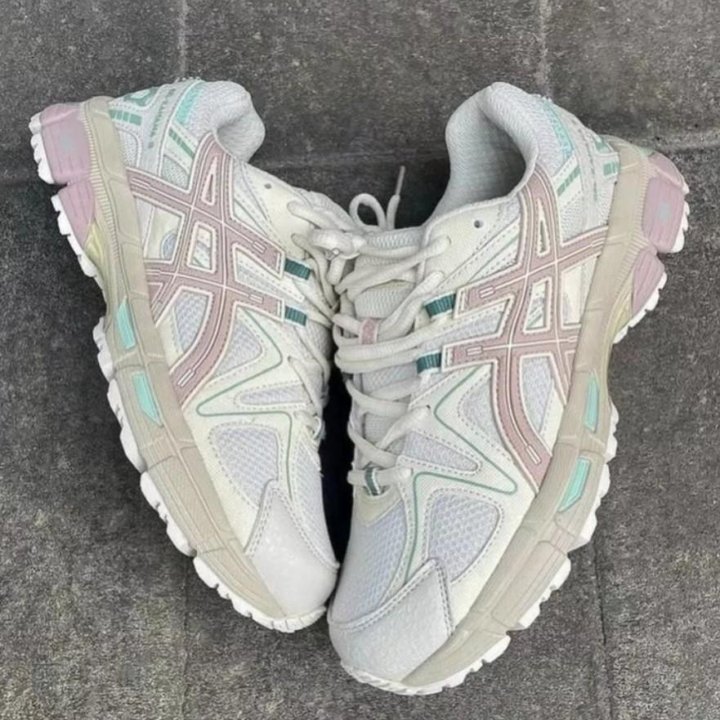 Кросовки asics розовые