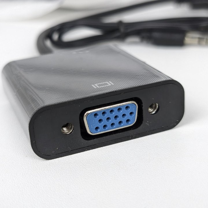 Переходники конвертеры HDMI VGA с аудио кабелем