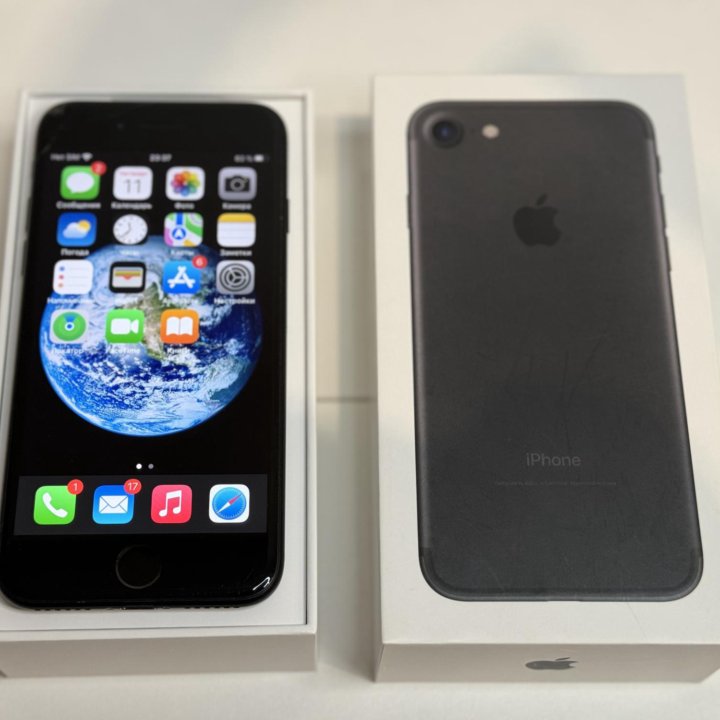 IPhone 7 черного цвета