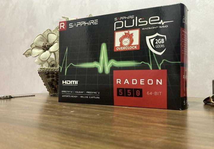 Видеокарта rx 550