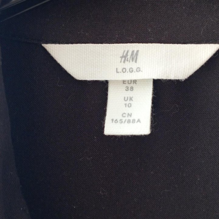 Платье-рубашка h&m.