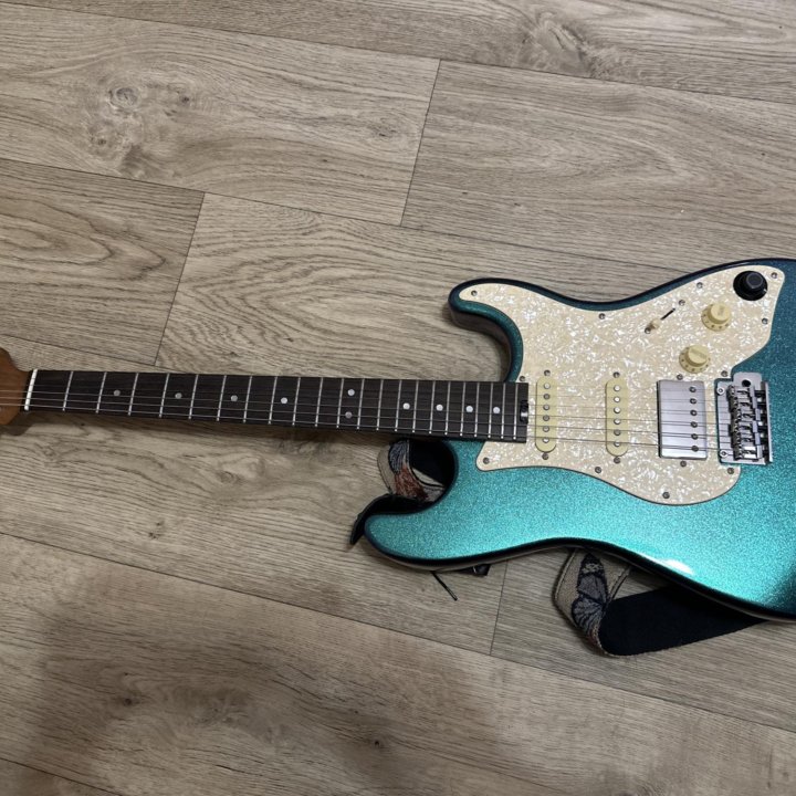 gtrs aurora blue + pedal