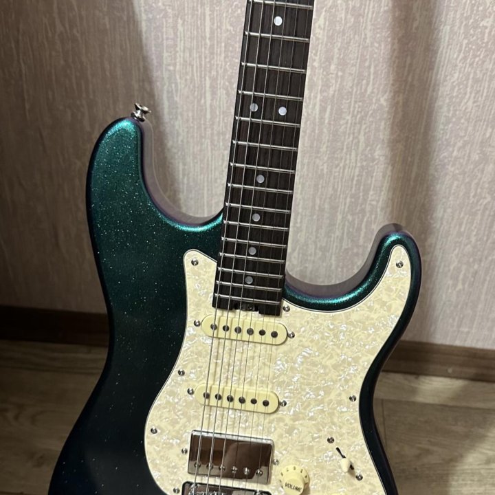 gtrs aurora blue + pedal