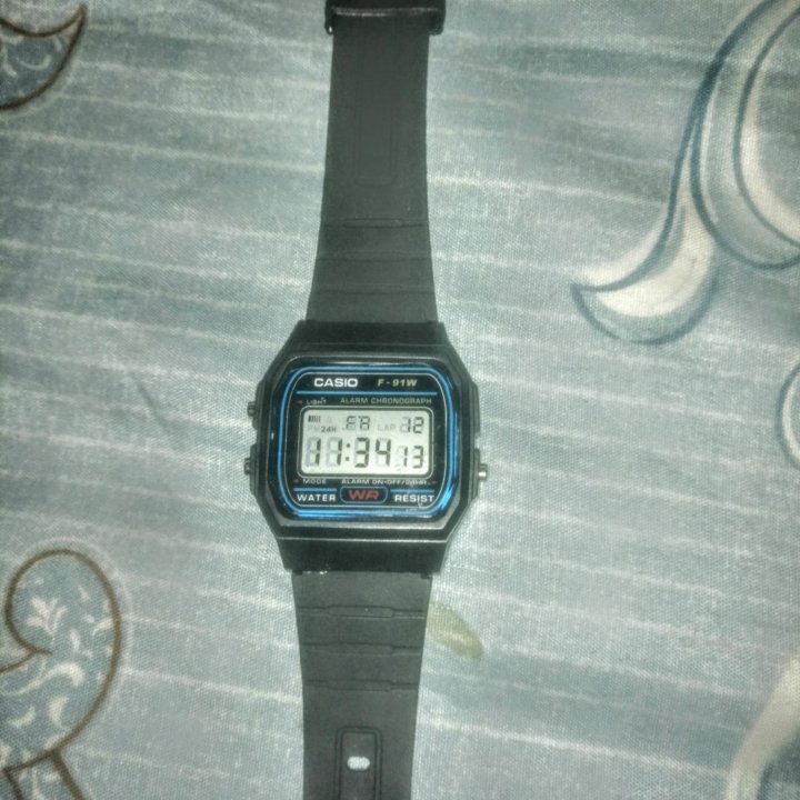 Часы электронные casio F- 91W