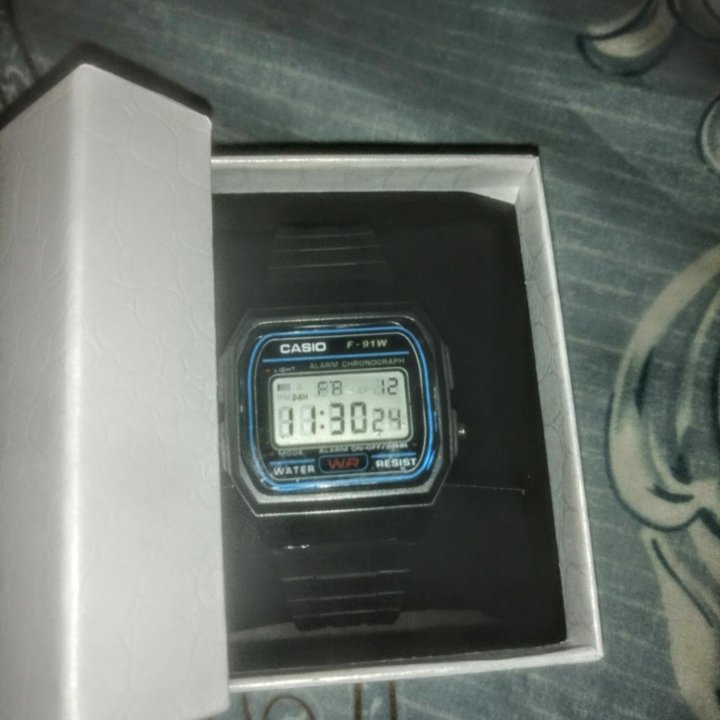 Часы электронные casio F- 91W