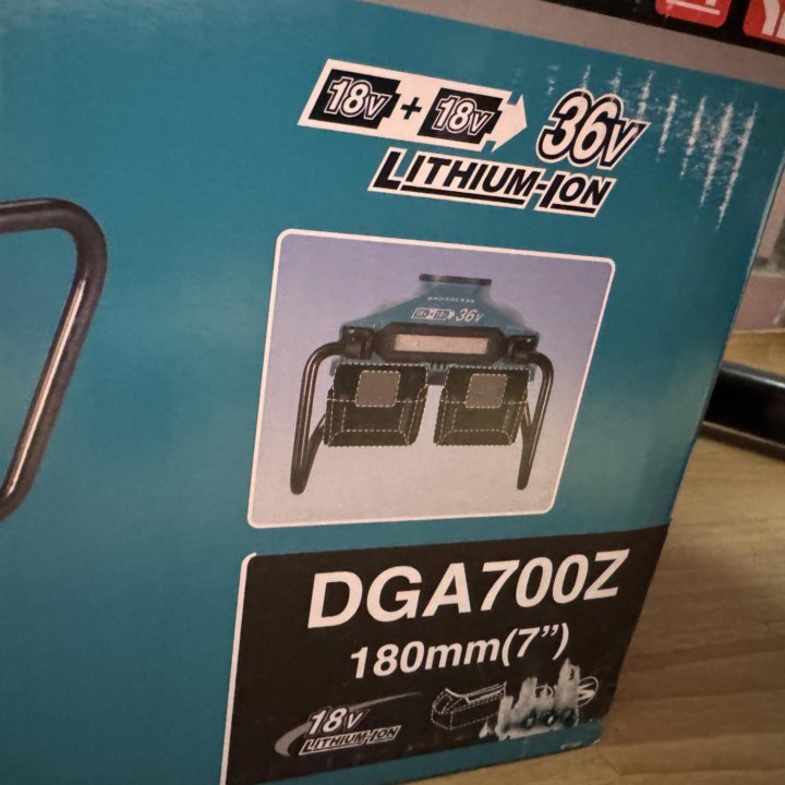 Болгарка ушм Makita DGA700Z, аккумуляторная