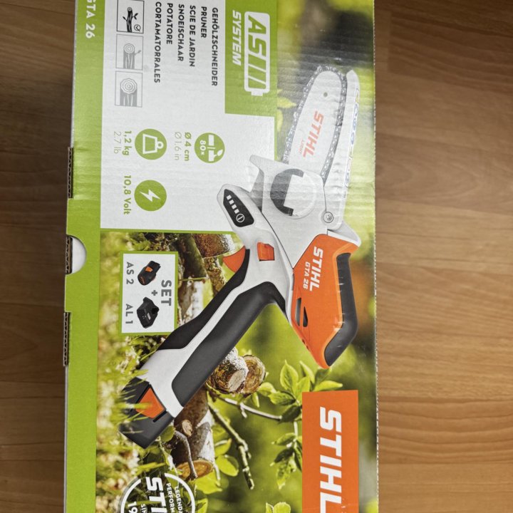 Пила сучкорез аккумуляторная Stihl GTA 26 SET