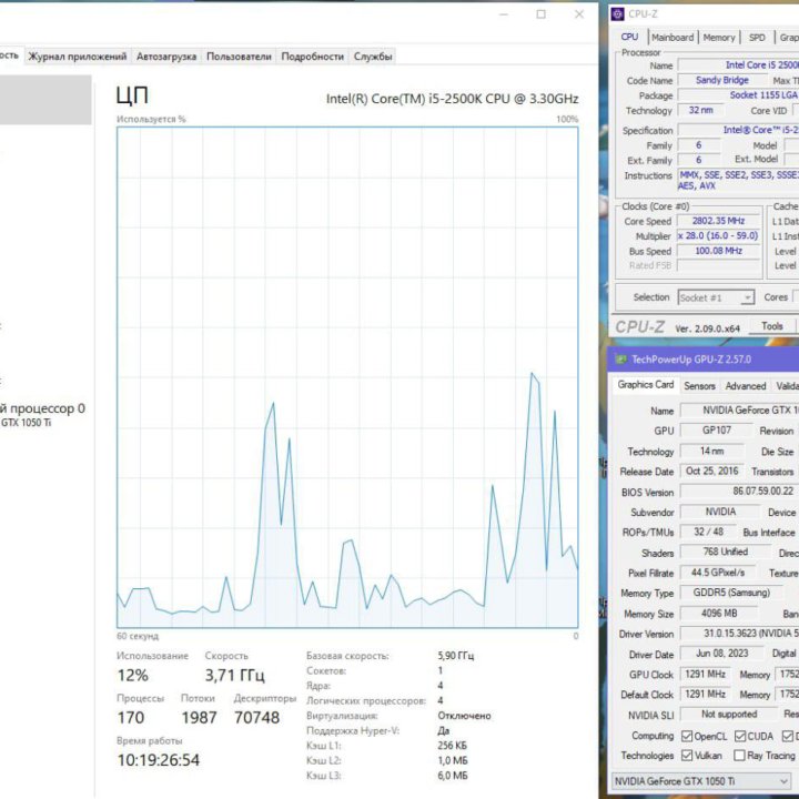 Игровой пк Intel Core i5, Nvidia Gtx 1050Ti