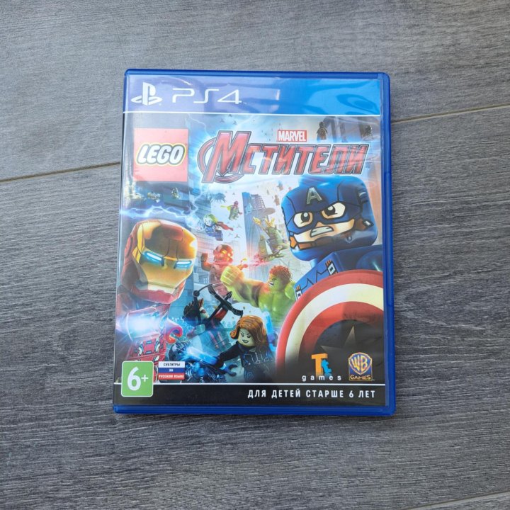 Lego Мстители PS4 диск