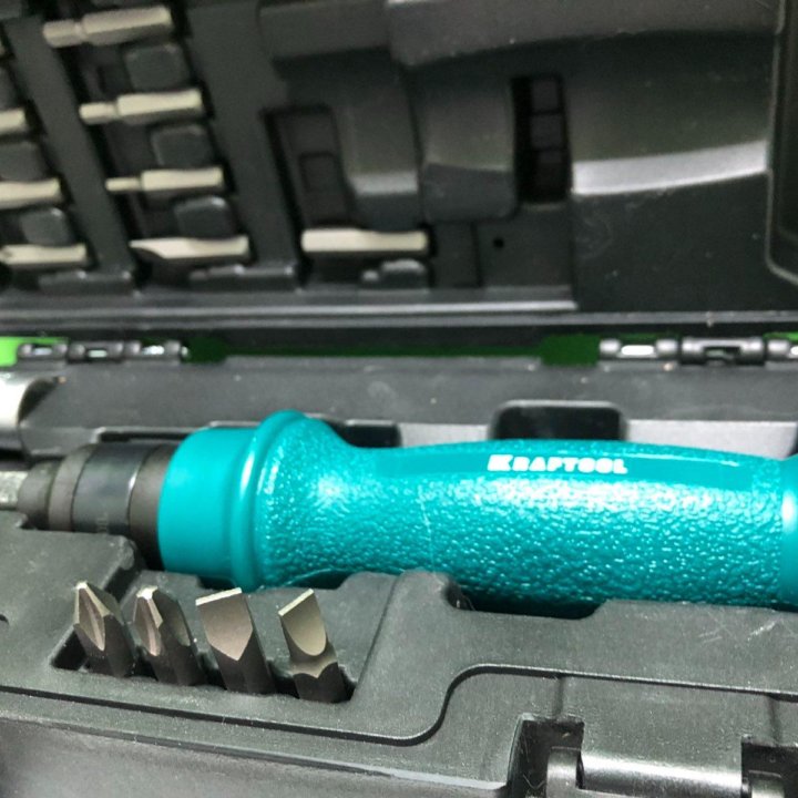 ударная отвертка kraftool impact driver 15in1