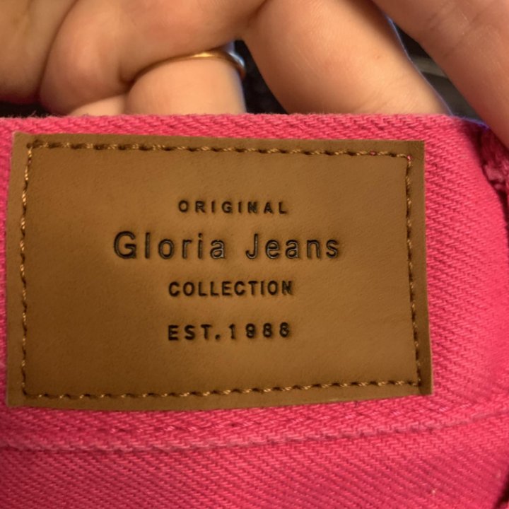 Джинсы розовые Gloria jeans