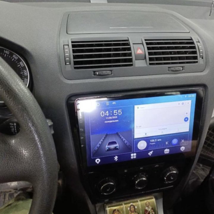 магнитола android skoda octavia a5