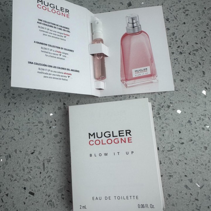 Духи Mugler Cologne BLOW IT UP 2 мл. Оригинал