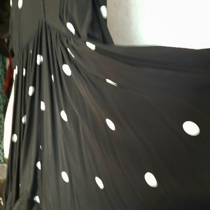 Платье в горошек