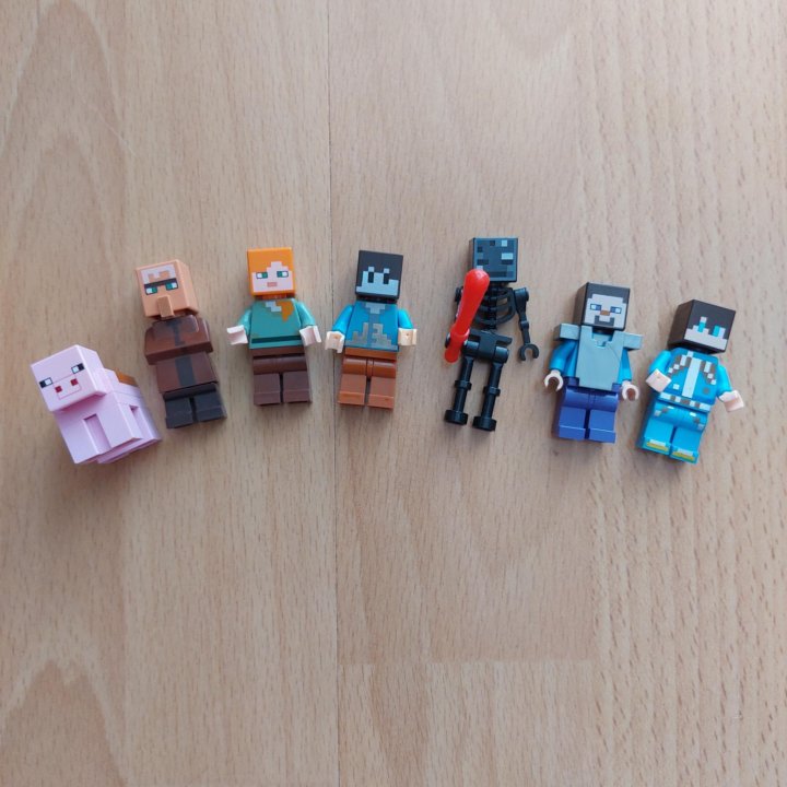 Фигурки Minecraft