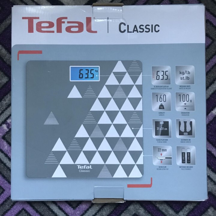 Новые напольные весы Tefal