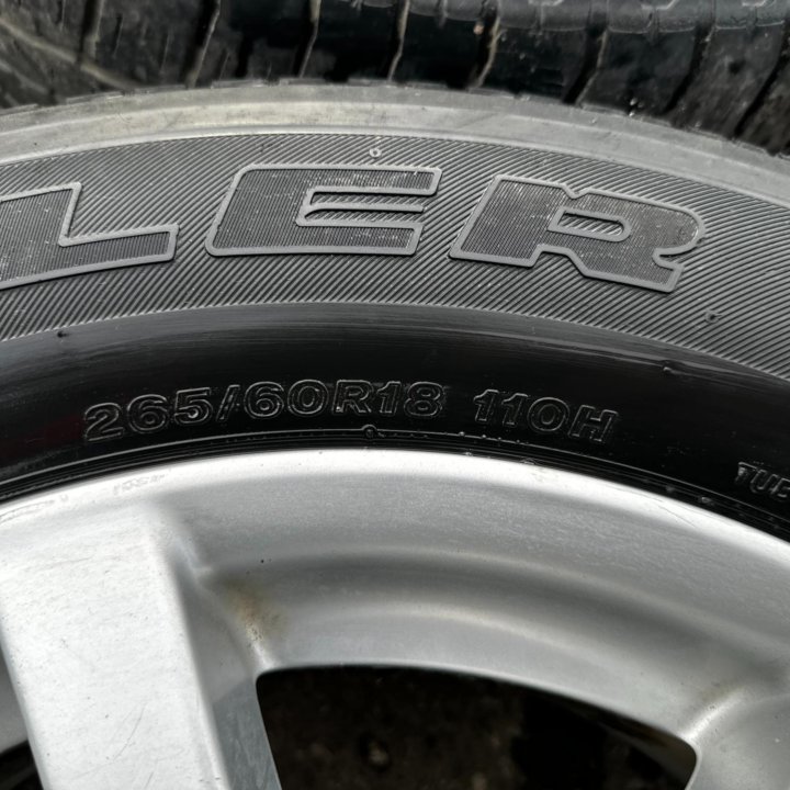 265/60/18 лето Bridgestone Dueler HT 684II