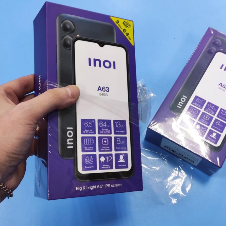 Новый! INOI a63 3/64gb