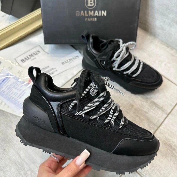 BALMAIN, Кроссовки Платформа