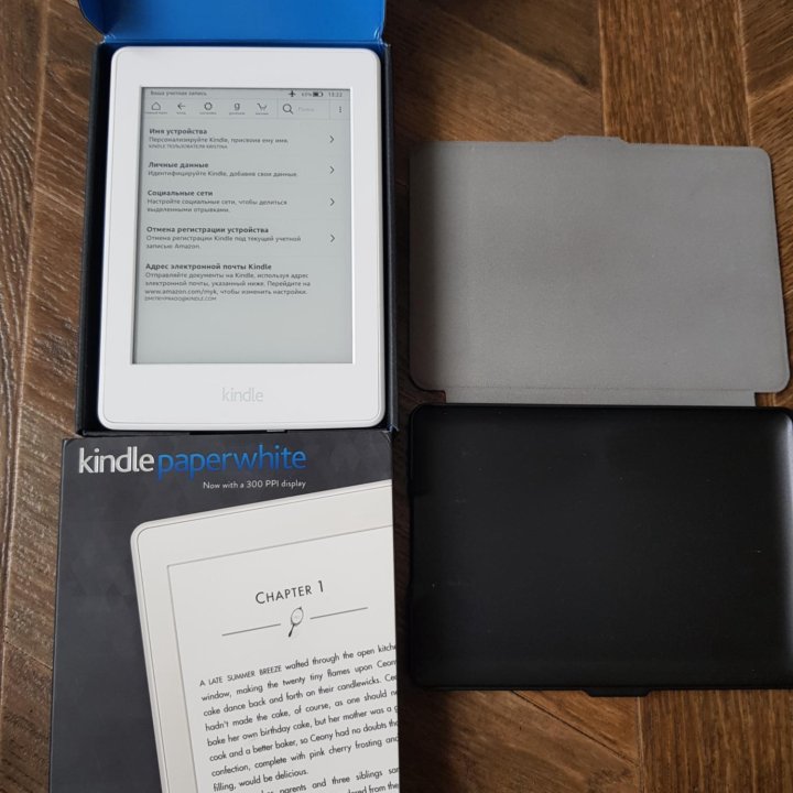 Электронная книга Kindle Paperwhite 3