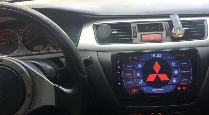 магнитола андроид Mitsubishi lancer