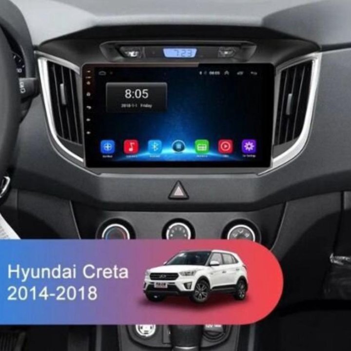 магнитола андроид hyundai creta