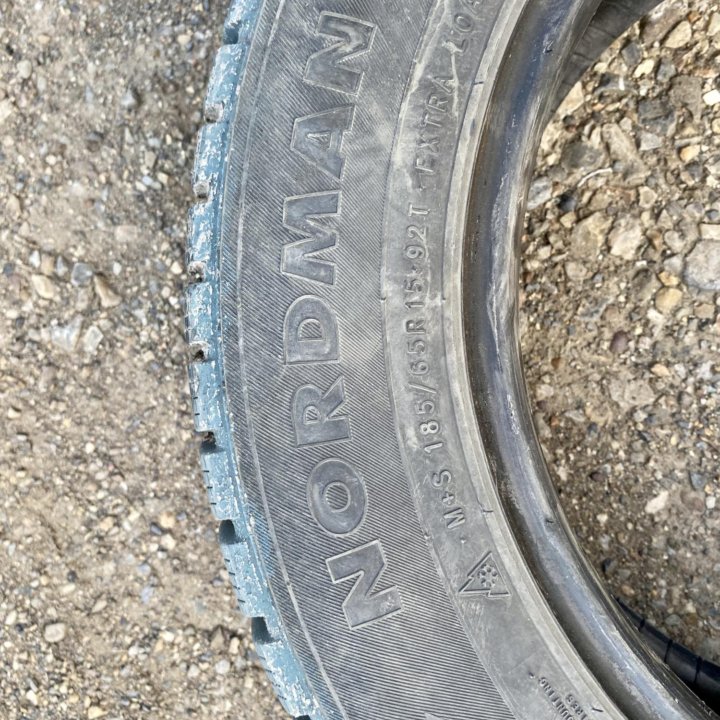 Зимняя шипованная резина 185/65r15