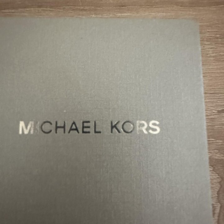 Серебряный набор колье и серьги Michael Kors