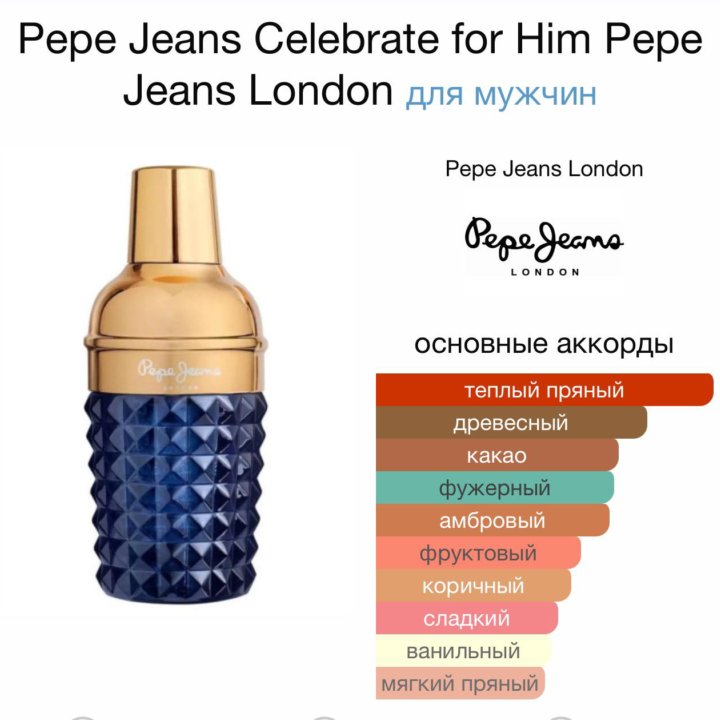 Мужские духи PEPE Jeans London Celebrate 100 мл.