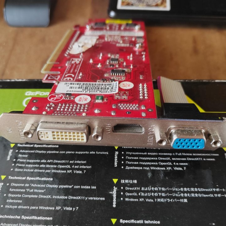 Видеокарта Palit GeForce GT 520 1024 mb ddr3