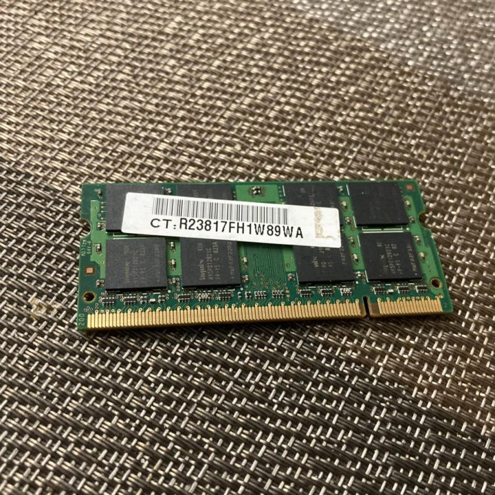 Оперативная память So-Dimm 1Gb PC2-5300, DDR2-667