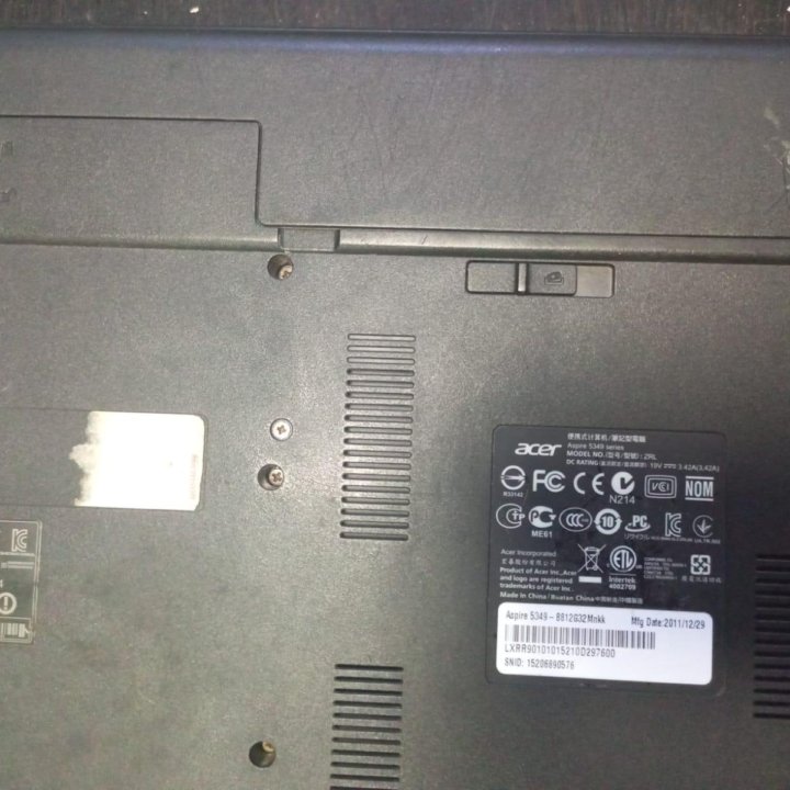 Ноутбук acer aspire 5349