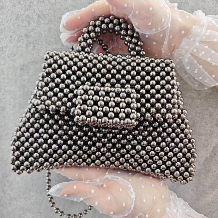 Сумка из бусин