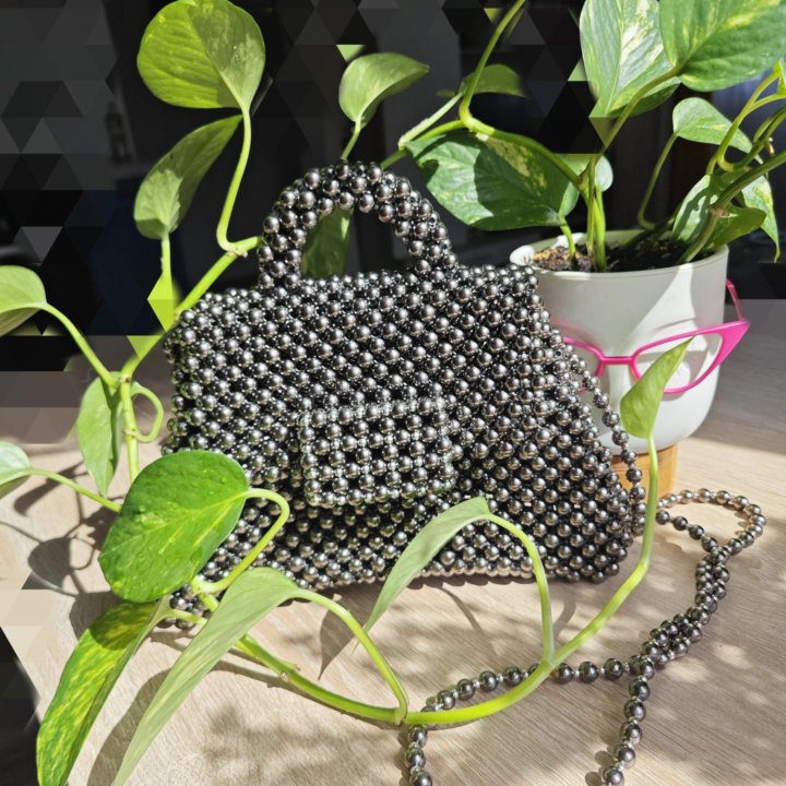 Сумка из бусин