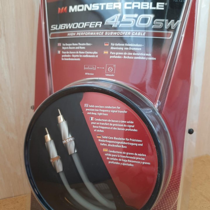 Кабель для сабвуфера MONSTER CABLE MC 450SW-4M